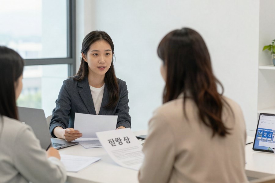 학부모 상담 장면